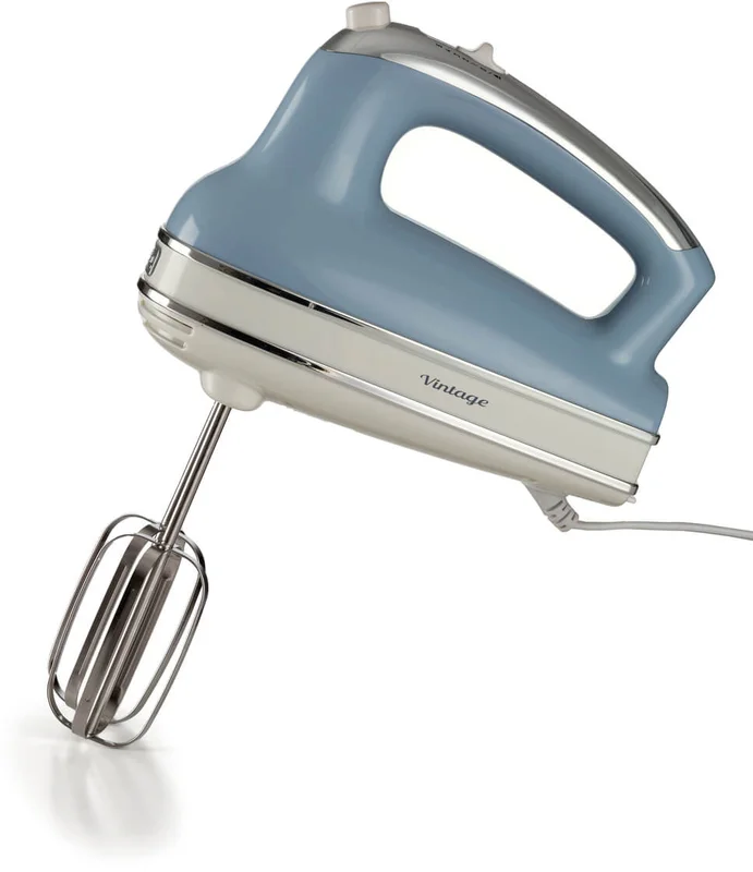 Ariete Ariete 1548 HAND MIXER VINTAGE Blue - Elvisp med fem hastigheter och turbofunktion