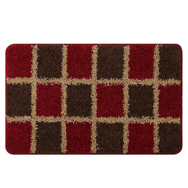 Badrumsmatta Halkfri Absorberande Dusch Badrumsmatta Matta Nr.b2 Röd 60x90cm Röd 60x90cm_max Röd 60x90cm