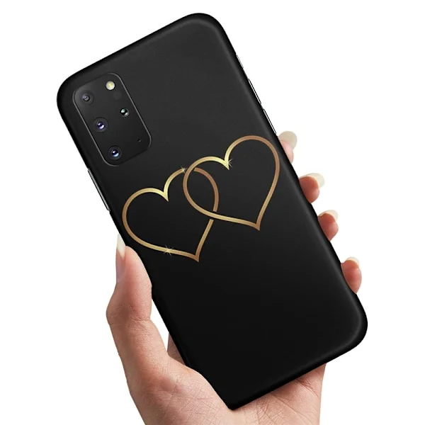 Deksel / Mobildeksel til Samsung Galaxy S20 FE - Double Hearts