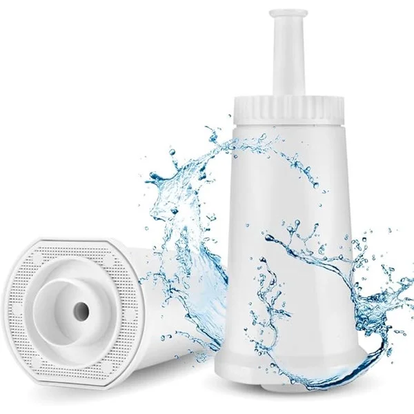 Water filter for coffee machine - Suitable for Oracle, Barista Bambino 2 pcs white filters, cartridge, for Sage coffee, for BES008_yu