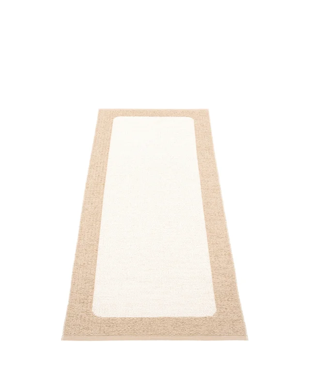Pappelina ILDA Beige - Runner Rug Plastic Rugs 70 x 120 cm