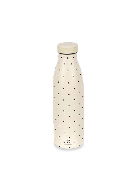 Konges Sløjd Thermo Bottle Navy Dot, Børn & Forældre, Service, Kopper Og Drikkedunke