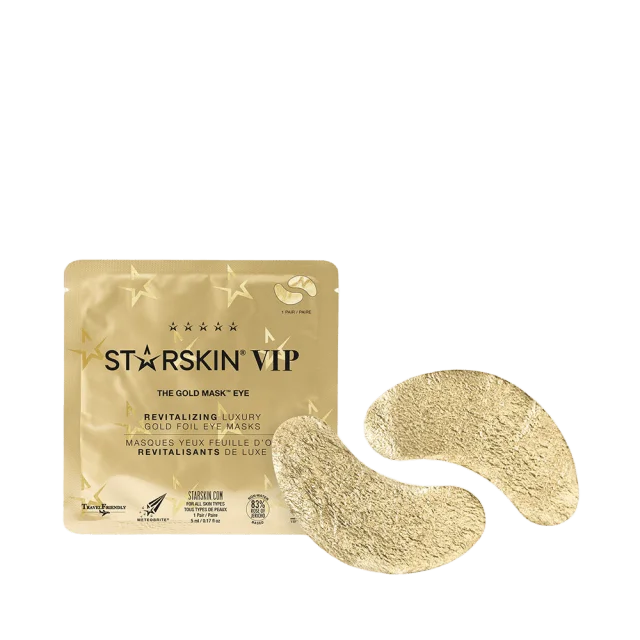 Starskin VIP The Gold Mask Eye - Revitalizing Luxury Foil Mask 1-pair Ansiktsmask & peeling Dam 1 PCS
