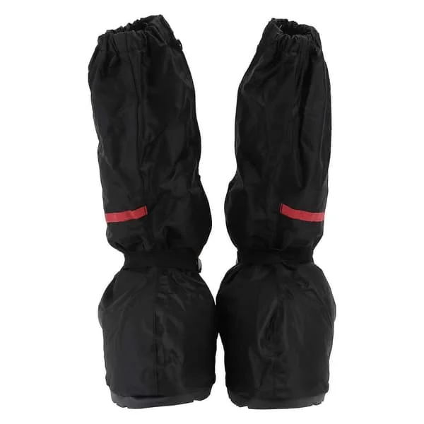 Waterproof Shoe Covers for Adults, Black Shoe Covers 45X26.5CM Snow Covers 1 Pair