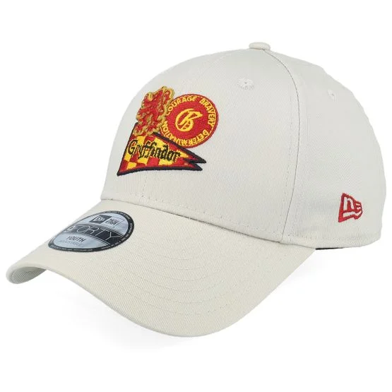 New Era - Beige adjustable Casquette - Kids Youth Hp 9FORTY Stone Adjustable @ Hatstore