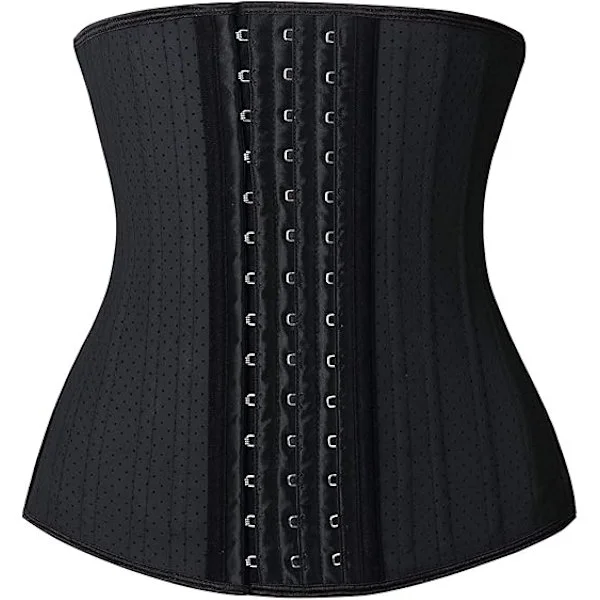 Slankende Korsett for Kvinner, Flat Mage, Latex, Midjetrener, Sportsformende Kropp