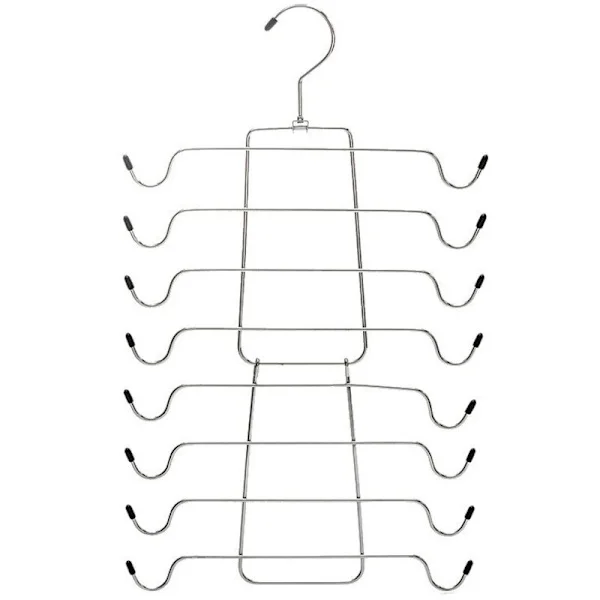 (32×1.5×c22m) Sett med 2 kleshengere for tanktopper, BH-er og garderobeoppbevaring for å spare plass til camisoles, tanktopper, BH-er, badedrakter og 