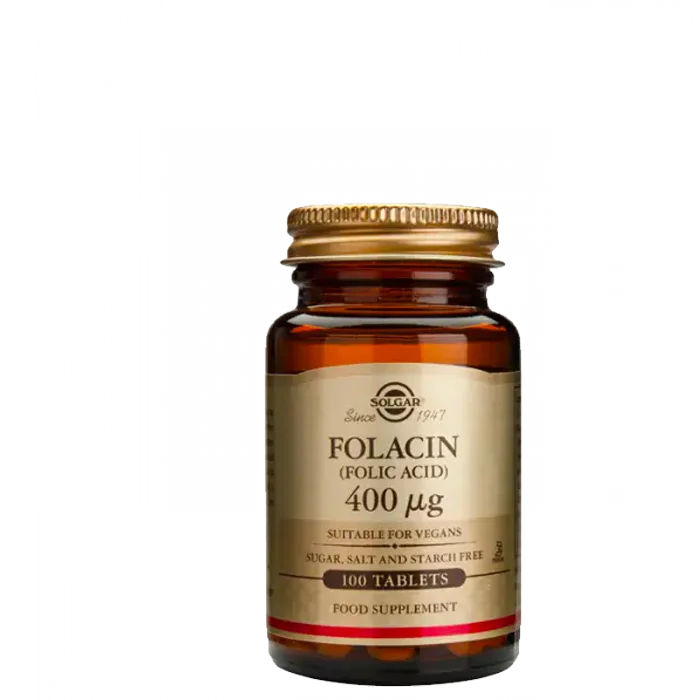 Solgar Folsyre 400 mcg 100 tabletter