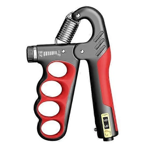Grip Strength Trainer 5-100KG Mekanisk Underarms Trener Tellbar Menn Kvinner Justerbar Håndgrep Styrke