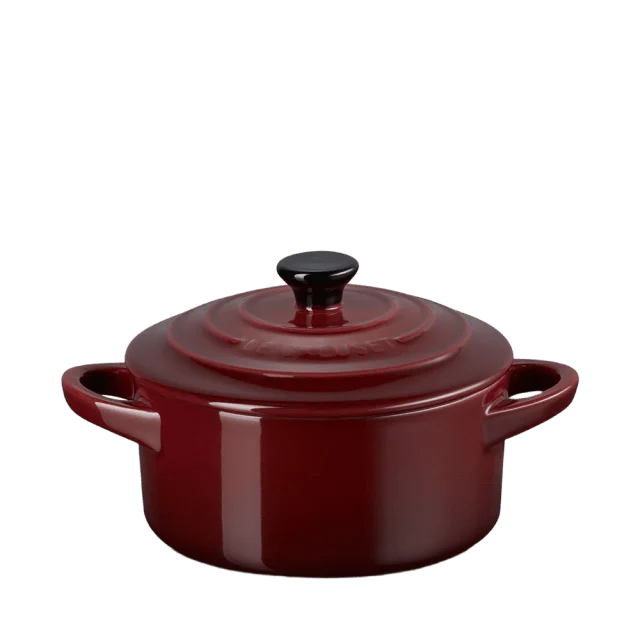 Le Creuset Minigryta stengods 10 cm Skålar Röd 0,25L /