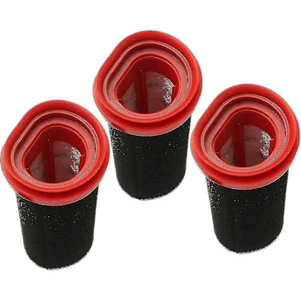 3-pakning 25,2V/21,6V filter til Bosch Flexxo serie 4 trådløs støvsuger Bbh32101 etc, erstatning