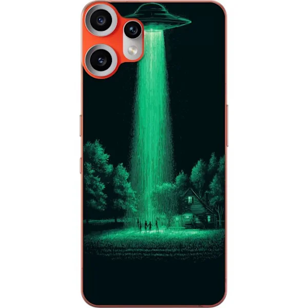 Kompatibelt Mobilskal till Nothing CMF Phone 2 Pro Minimalistisk bild av oljepump med rök mot stark kontrast, symboliserar energi och industri i enke