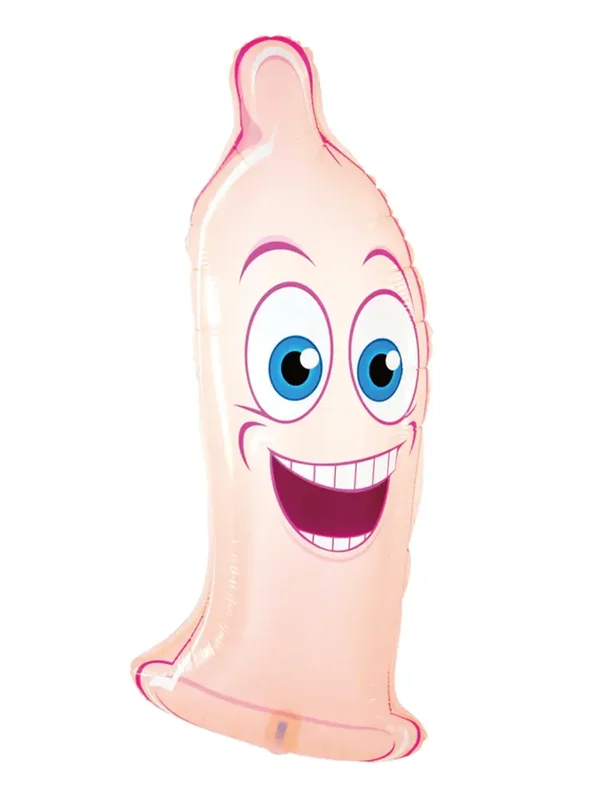 Foil Balloon Condom 42x98 cm Ballonger - Blushme.se
