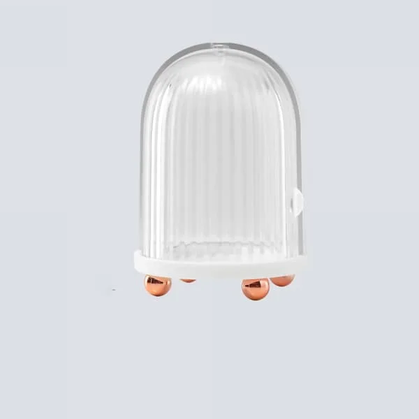 Makeup Svampeholder Tørring Opbevaring Beauty Egg Tørring Etui Opbevaring Makeup Æg Opbevaringsboks Hvid