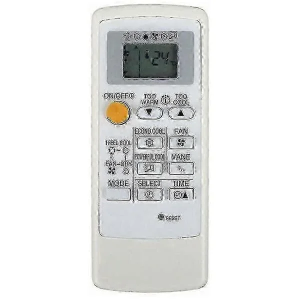 For Mitsubishi Mr Slim Air Conditioner Erstatningsfjernkontroll Universell løsning med LCD-temperaturdisplay Enkel installasjon