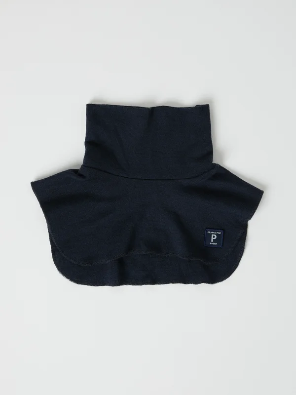 Polarn O. Pyret - Neck warmer merino wool - 56 - 58 - Childrenswear - blue