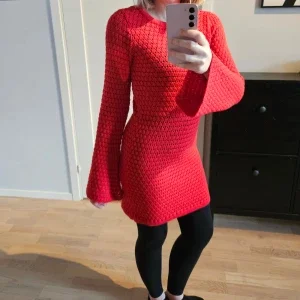 Virkad klänning Vero Moda