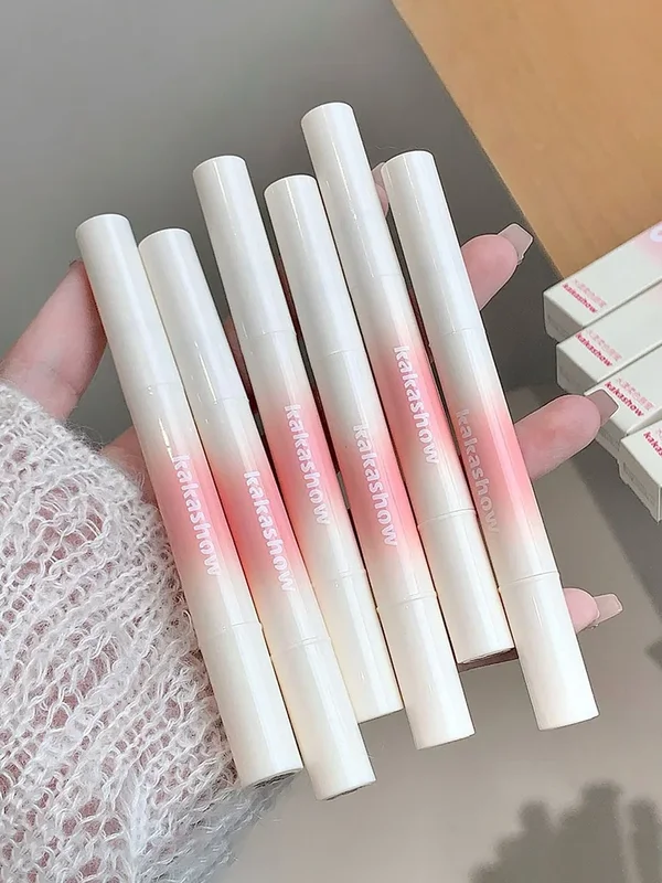 AliExpress - Kakashow Spiegel wässriger Lipgloss, Eisenbürstenkopf, Gelee-Lipgloss, feuchtigkeitsspendender Lippentönungs-Lippenstift, Natur, nackte 