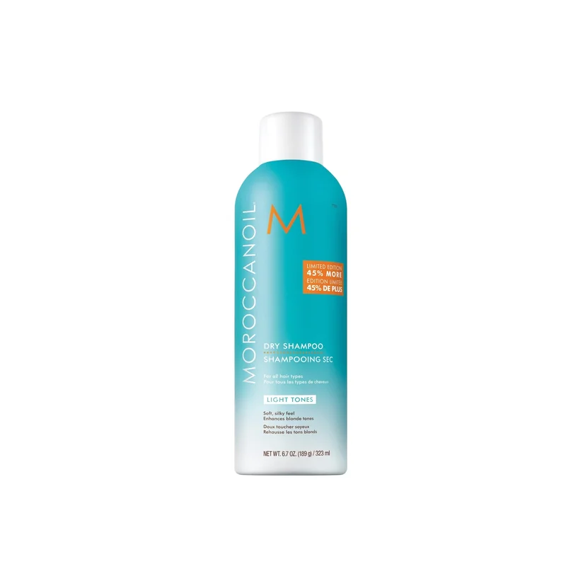 Moroccanoil Essential Dry Shampoo Light Tones 323ml - Shampoo Secco