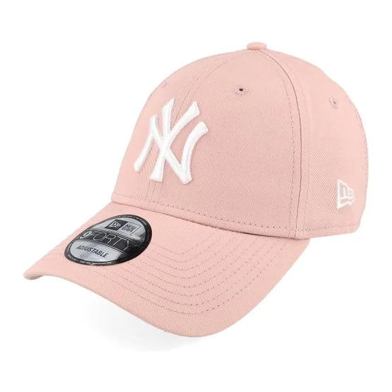 New Era - MLB Roze adjustable Cap - New York Yankees League Essential 9FORTY Pink/White Adjustable @ Hatstore