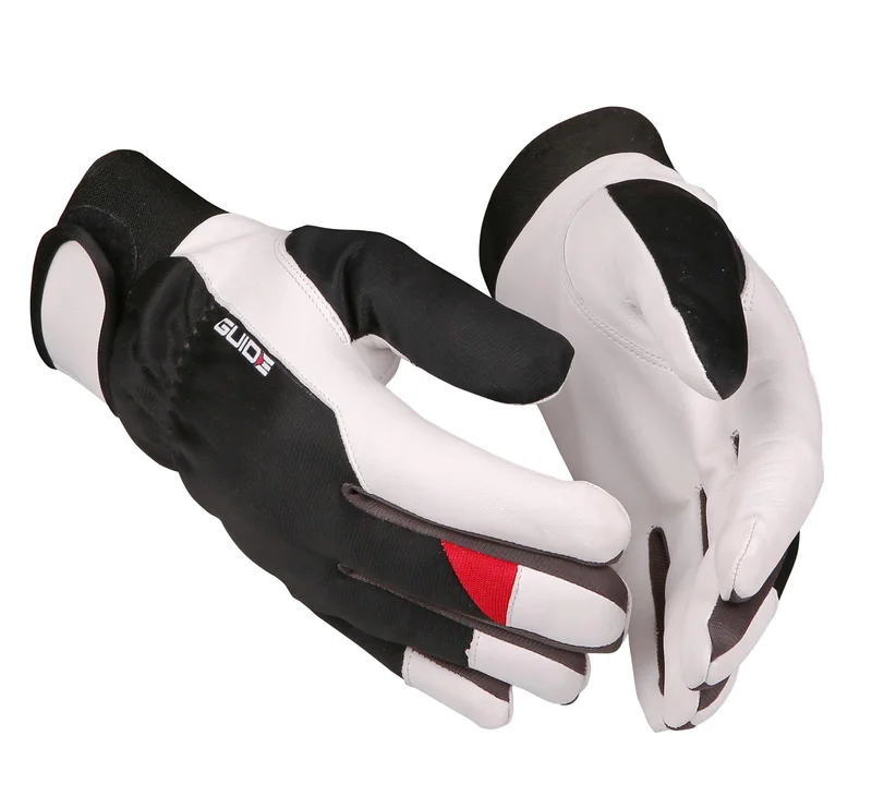 Guide Gloves 5162W handske læder, foring, borrelås 11, Tøj
