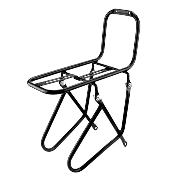 Front Steel Bicycle Rack Bike Carrier Luggage Rack Cargo Rack 25x15x15cm Carrying Rack Black