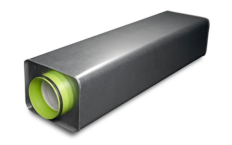 Swegon CLA-A Lyddempere sirkulær tilkobling Kanaldiameter:200 mm;Lengde:1000 mm, Ventilasjon