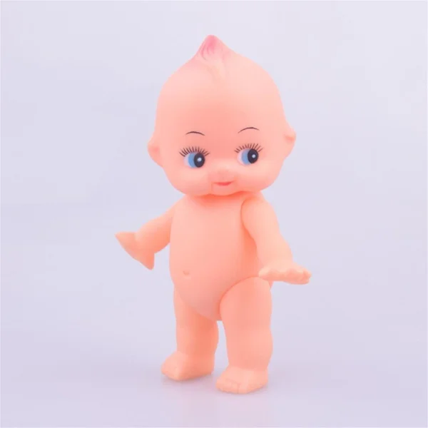 6" Mini Reborn Baby Docka Mjuk Helkropp Vinyl Konstgjord Handarbete Docka med Sött Ansikte Naken Docka Populär Ba