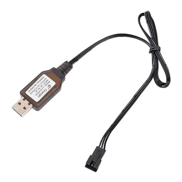 Avanceret 7.4V opladerkabel SM3P lithium batteri opladerledning med sikkerhedsbeskyttelse til fjernbetjeningsur Twist Car