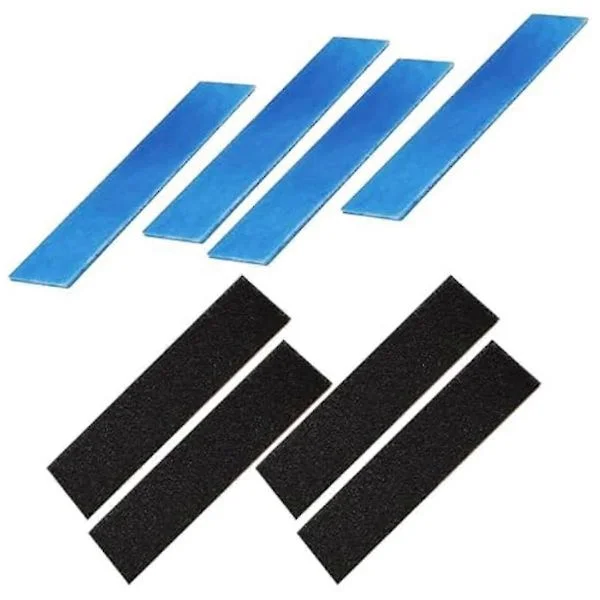 8-pack Mini Split AC Luftfilter Ersättning för Mitsubishi Electric MAC-2330FT-E & MAC-3000FT-E - Inga ramar