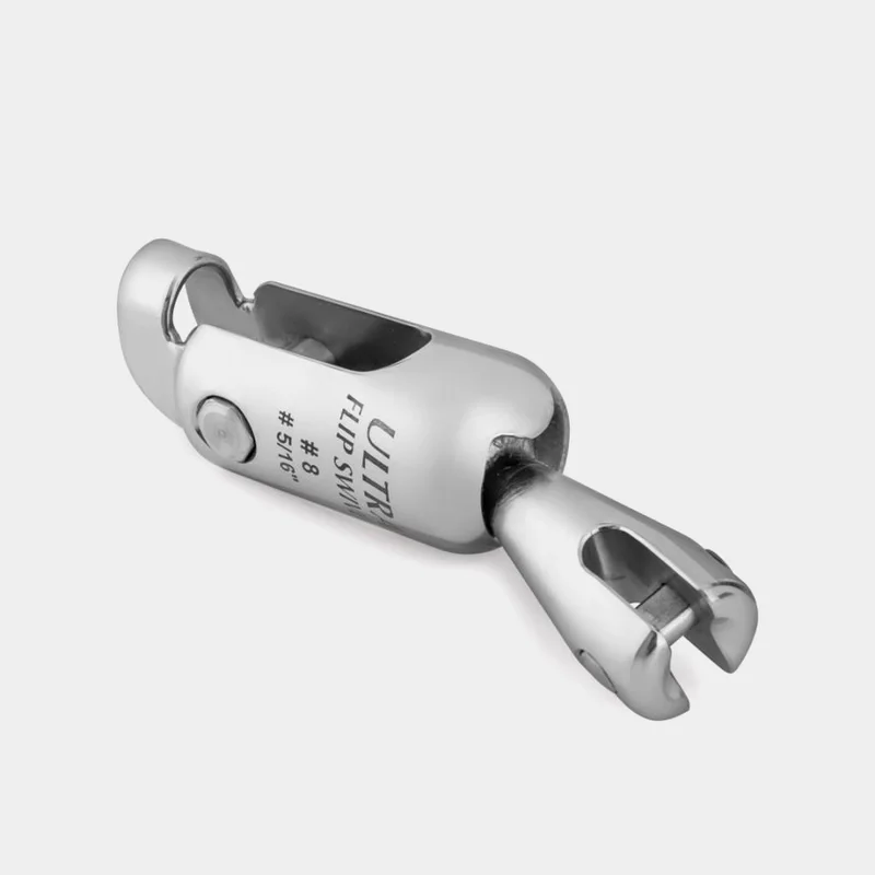 Ankarsvirvel till kätting Ultra Marine Flip Swivel Hook UFS 8-21, rostfritt stål, för Ø6 - 8 mm kätting, för ankare upp till 21 kg