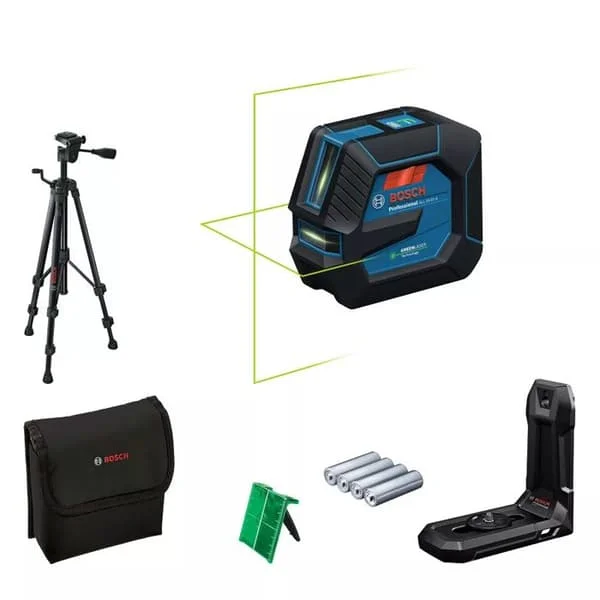Laser - BOSCH - GLL 20-22 G - 4 batterier 1,5V - Stativ BT 150 - Transportväska