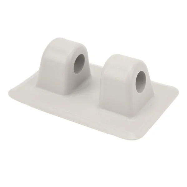 PVC Ankare Förtöjningsplatta Båt Fast Ankare Fäste Hållare för Uppblåsbara Båtar Kajaker Jolle Grå