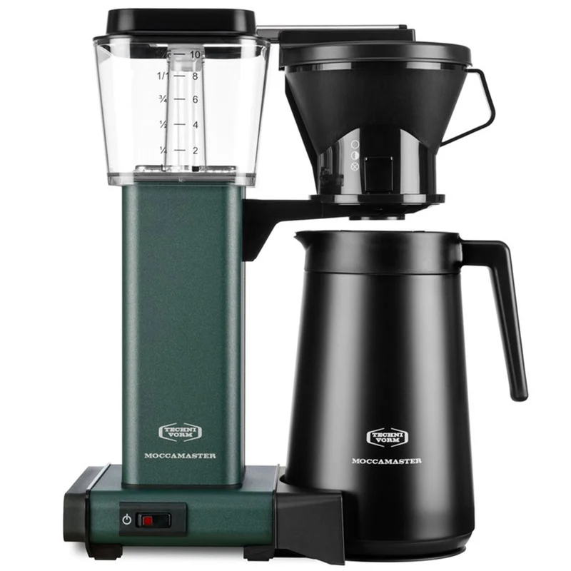 Moccamaster Manual Thermo kaffebryggare, forest green | Kaffe > Kaffebryggare | Bagaren och Kocken