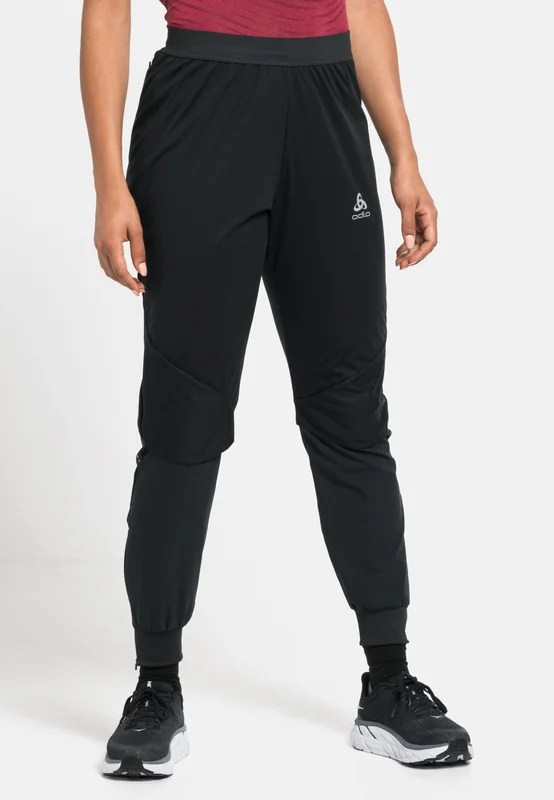 Odlo Zeroweight Warm Løpebukse for dame, XS, svart