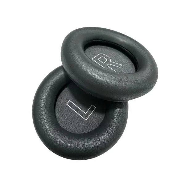 Replacement Ear Pads for B&O HX Bang & Olufsen Beoplay HX Headphones - Sheepskin, Multiple Colors, 2-pack Black