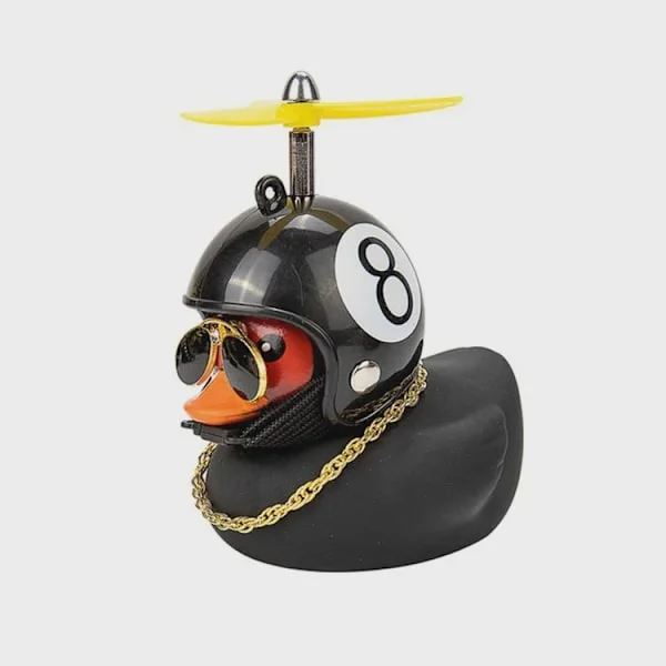 Little Black Duck -kypärä, potkuripyörän kello, yleispyörä, moottoripyörä, skootteri, maastopyörä