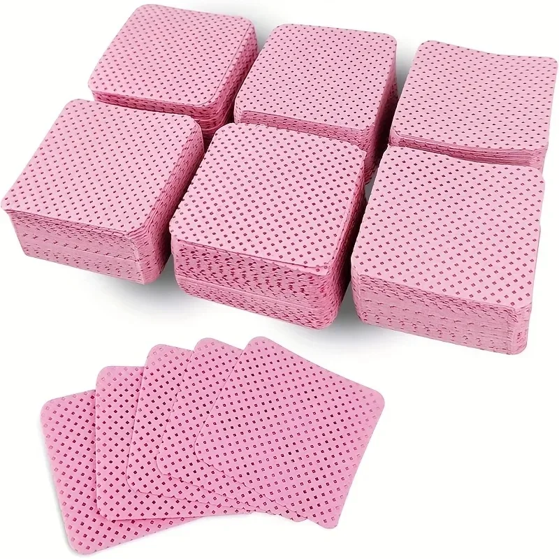 AliExpress - 50 pluisvrije nageldoekjes, superabsorberende nageldoekjes voor het verwijderen van gellak, wimperextensions en nagelvoorbereiding (wit 