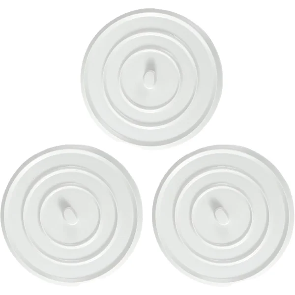3-pack 4,5-tums silikonpropp för badkar, universalpropp för diskho i kök, badrum, tvättstuga, halkfritt avloppsskydd för resor