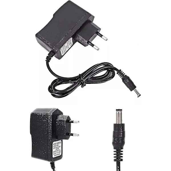 Tangentbord Piano Strömadapter, Universell 9v Ac/dc Strömadapter För Digitalt Tangentbord E-piano Klavir Tangentbord Musikinstrument, 100-240v (EU-
