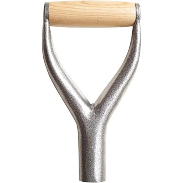 31mm indvendig diameter jern spade håndtag skovl D/Y greb håndtag god håndbeskyttelse have solid jern tilbehør haveværktøj til sne skovl værktøjer
