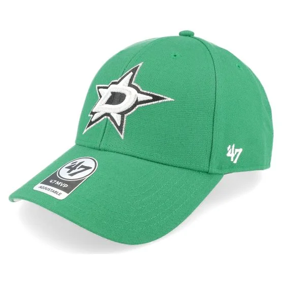 47 Brand - NHL Vihreä adjustable Lippis - Dallas Stars NHL Dallas Stars Mvp Kelly Green Adjustable @ Hatstore