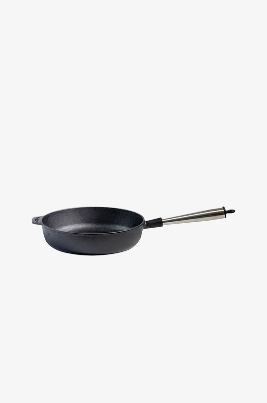 Carl Victor - Haudutuspannu valurautaa, halkaisija 28 cm - Musta - Paistinpannut & grillpannut - - Homeroom