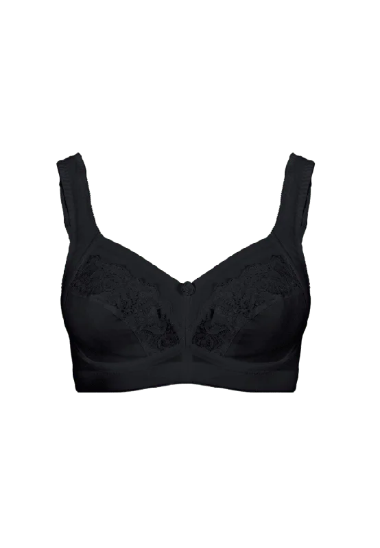 Swegmark Meadow Bh Utan Bygel Dam Svart 80b