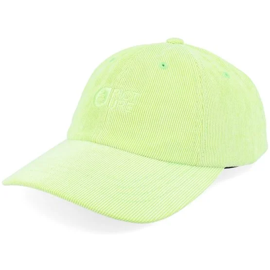 Picture - Groen unconstructed Cap - Qorda Womens Cap A Sap Green Dad Cap @ Hatstore