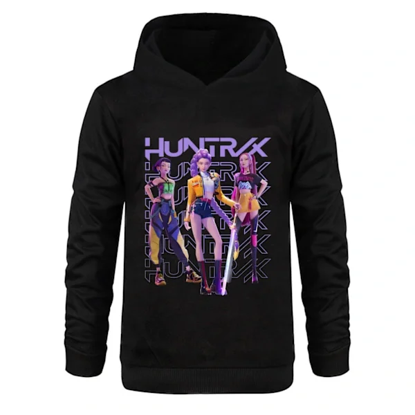 Kpop Demon Hunters barn sweatshirt svart