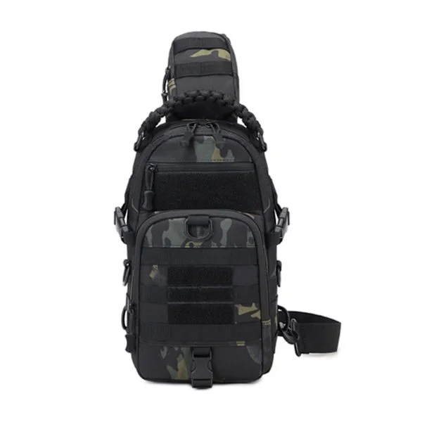 Mænds Trekking Rygsæk, Kvinders Brysttaske, Sling Bag, Vandtæt Crossbody Taske med iPad Rum