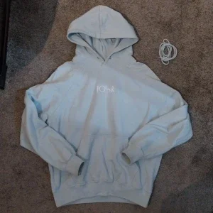 Polar hoodie Ljusblå