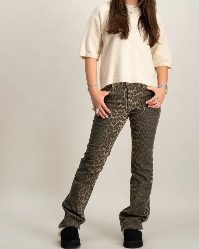 Sofie Schnoor SOFIASY TROUSERS Brun Bukser Pige - Kids Brand Store