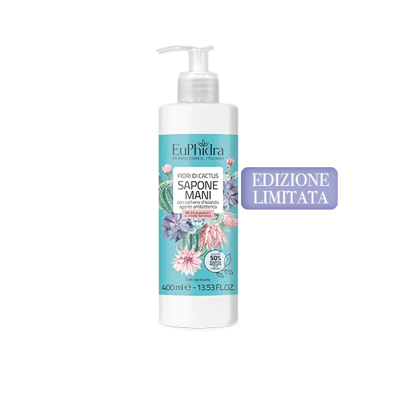 Euphidra Sapone Mani Delicato Fiori Di Cactus 400ml